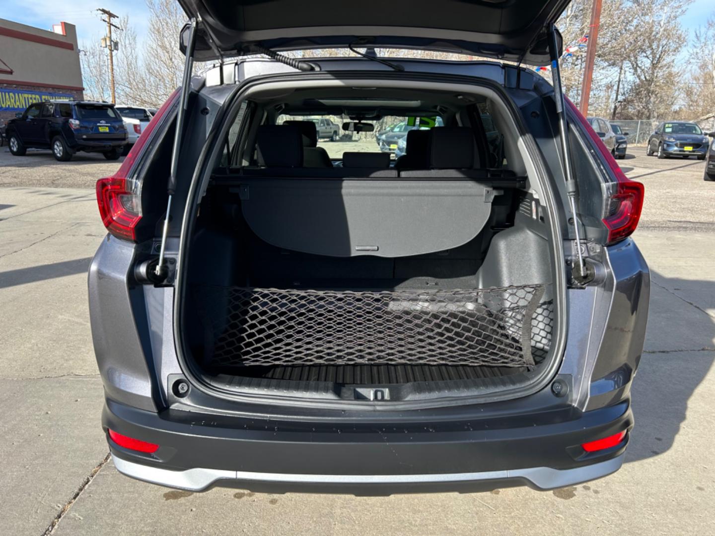 2021 Dark Gray /Dark Gray/Black Honda CR-V EX (5J6RW2H56MA) with an 1.5L I4 TURBO engine, Automatic transmission, located at 3030 CY Ave, Casper, WY, 82604, (307) 265-3830, 42.827816, -106.357483 - Photo#9